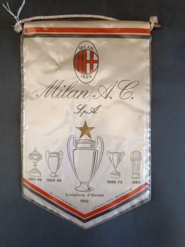 Gagliardetto milan campione - gagliardetto, ac