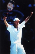 Foto vintage Tennis, Kafelnikov, Australian Open, stampa 21 x 14 cm