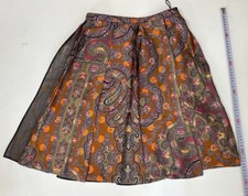 Gonna plissettata in seta Louis Vuitton taglia 36 - usata, ottime condizioni - donna F