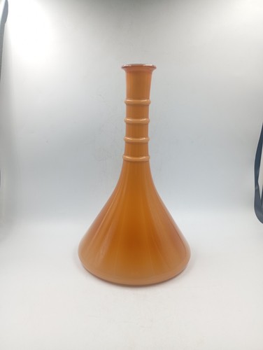 Vase opaline annelé - vase,