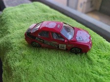 Burago Alfa Romeo 156 Rossa Livrea Rara Scala 1/43 Modellino NO SCATOLA 