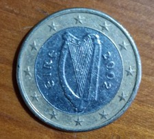 Ireland 2002 euro coin - ireland, 1