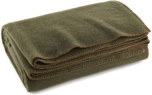 Coperta ignifuga calda verde