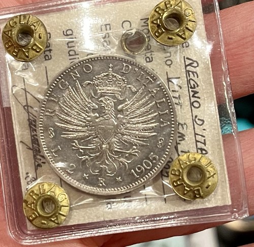 Lire 1905 aquila regno - aquila,