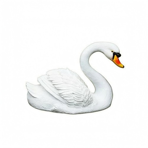Statua cigno galleggiante - cigno,