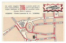 VERONA AUTORIMESSA BECCACCI SCRITTA NON VIAGGIATA FP #11