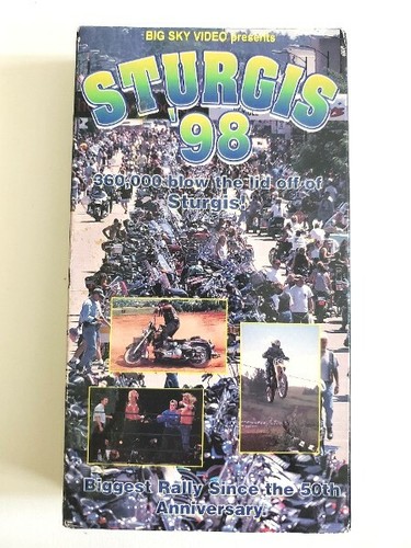 Sturgis rare oop vhs not - sturgis,