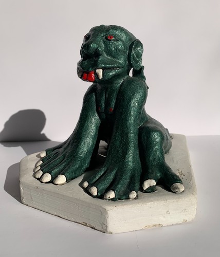 Scultura ceramica massiccia - ceramica,