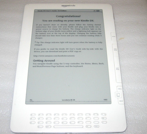 Amazon kindle bianco - kindle, dx