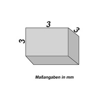 10 magneti al neodimio 3 x 3 x