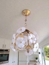 Lampadario vintage italiano in