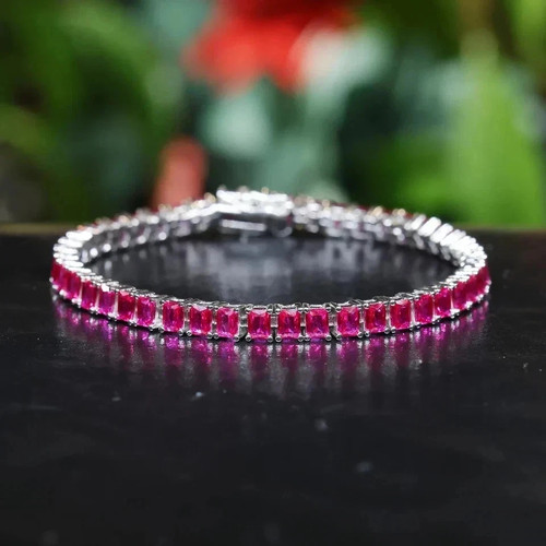 Bracciale tennis taglio - 10, ct