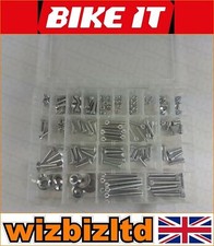 Gilera Nordwest 600 1991-1993 Bikeit Chrome 150pcs Screen Bolt Kit