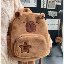 Zaino peluche kawaii capybara - peluche,