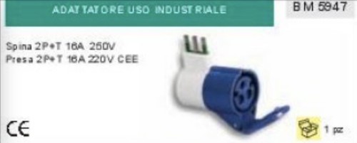 Adattatore industriale spina - adattatore,