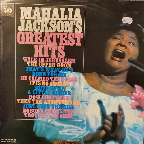 Mahalia jackson - lp,
