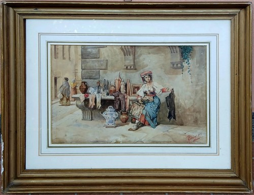 Acquerello antico pietro - acquerello,