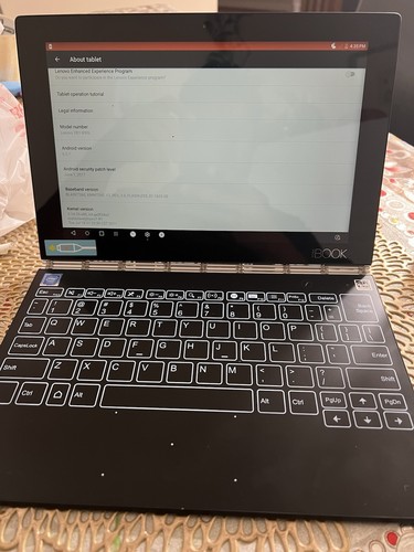 Lenovo yoga book - yoga,