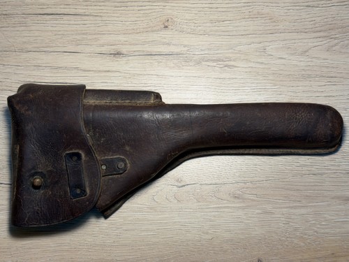 étui ceinturon cuir - ceinturon, brun