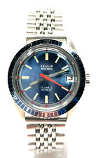 Orologio Veglia Swiss diver vintage sub anni 70 diving clock swiss made montre