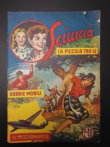 Fumetto sciuscia albo - sciuscia, d'oro