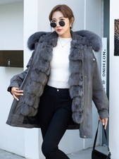 Parka cappotto donna con