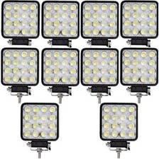 10X Faro 48W Quadrato Faretto