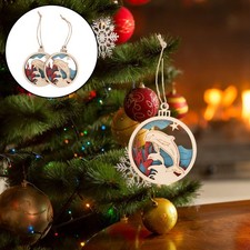  2 pezzi ornamento delfino in