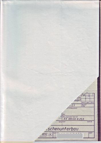 Disegno tecnico originale - , db
