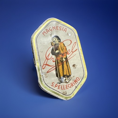 Scatola latta vintage magnesia - scatola,