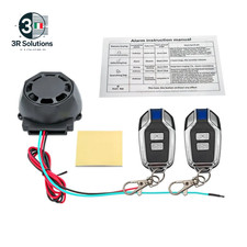 Allarme Antifurto Moto Universale 12V Con Vibrazione, Telecomando E Ricerca Auto