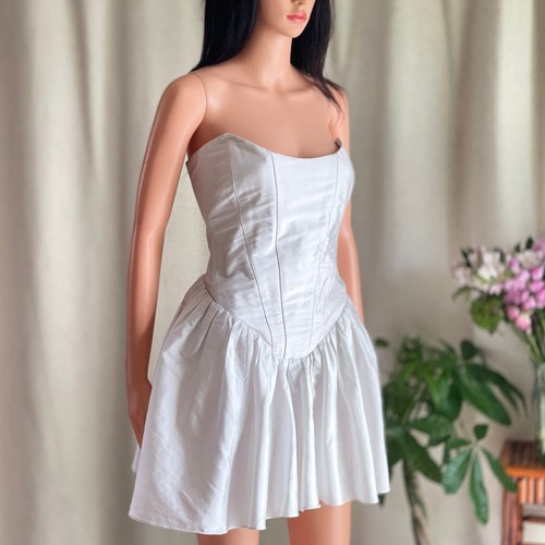 Bhldn bianco senza spalline - senza,