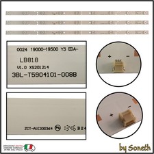 KIT 3 BARRE LED TV PER MPMAN