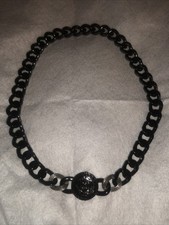 Collana catena Versace argento