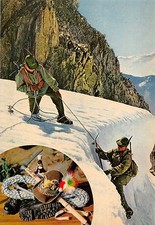 382) ALPINI IN ARRAMPICATA SUL