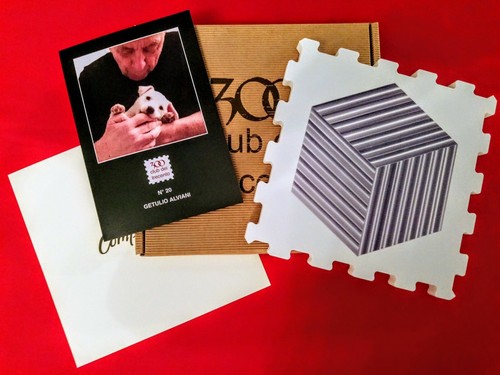 Getulio alviani cubo - alviani,, "cubo