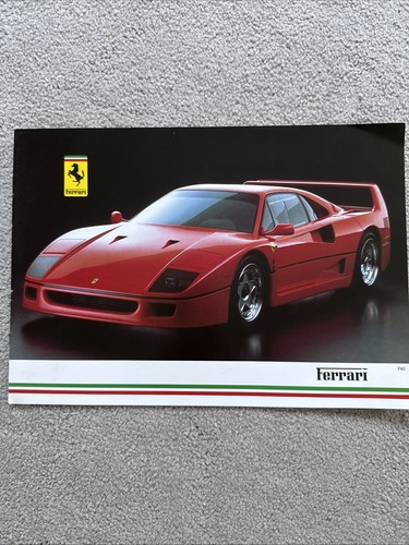 Brochure vendita ferrari - vendita,