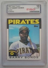 1986 Topps HOF Barry Bonds
