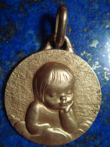 Médaille baptême enfant - , or