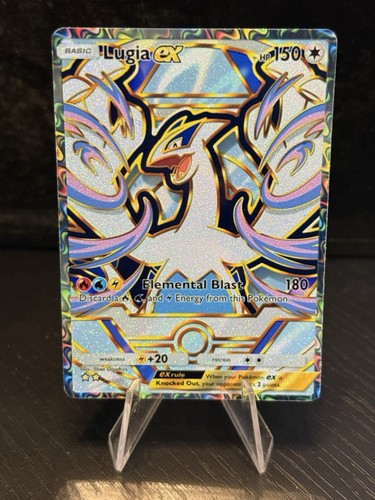 Lugia holo fan card - fan,