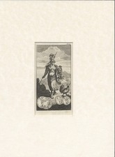 MINERVA,  incisione a bulino