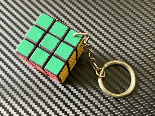 Vintage miniature rubiks cube - vintage,