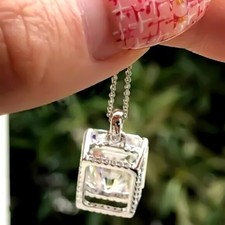 Ciondolo Diamante Bianco 4,30