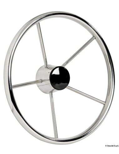 Volante barca timone inox - , 5