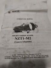 visore notturno Newcon vintage completo di puntatore borsa e istruzioni. 