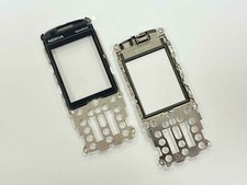 Originale Nokia 5130 Xpress Music ACover display vetro tastiera orecchio auricolare bianco NUOVO