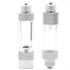 Valvola regolazione diffusore CO2 alluminio acquario contabolle pompa aria acqua