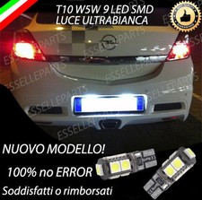 COPPIA LUCI TARGA LED OPEL