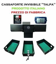 CASSAFORTE TALPA INVISIBILE A MURO SICUREZZA NASCOSTA 3 CASS.+VANO PROF. 20 CM