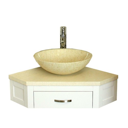 Lavabo angolare bagno